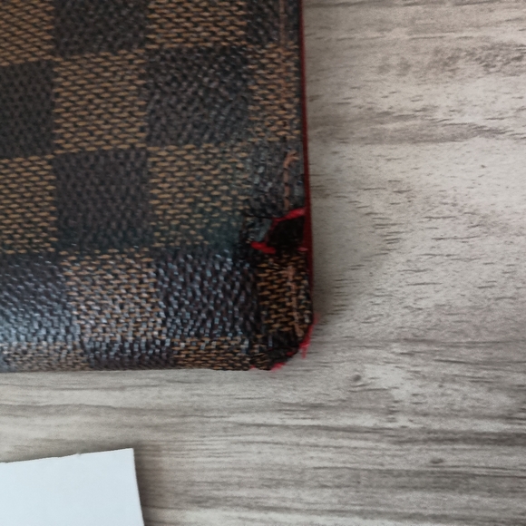 Vintage, Authentic Louis Vuitton Famier Ebene Mens Credit Wallet - Picture 3 of 16